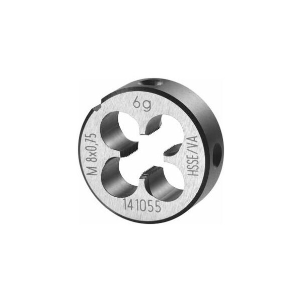 Garant M8X0.75 HSS-E Round Die, Closed/Pre-Slit Form 141055 8X0,75 - main